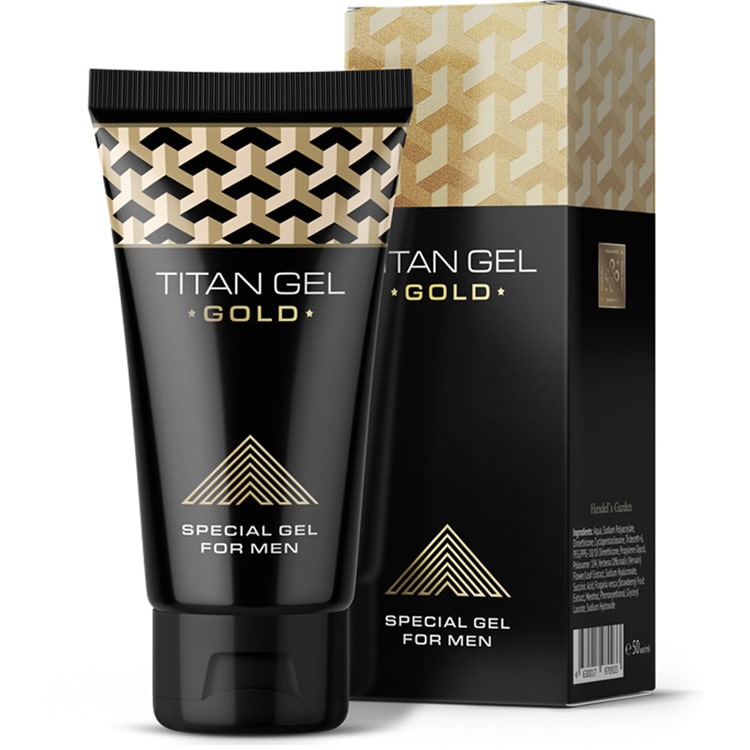 Titan Gel Gold special gel for men by Hendel's Garden